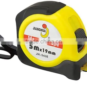 5m/16ft*25 Measure Tape Best FOB Price for 10m Tape Measure With Twice Rubber Covering thumbnail-1