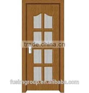 Interior PVC Door for Bathroom/kitchen With Swing Open Style thumbnail-1