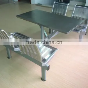 Stainless Steel Cafeteria Tables and Chairs WL300-01 thumbnail-2