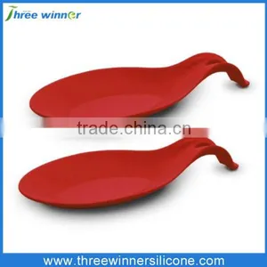 Food Grade Eco-friendly Silicone Spoon Rest/spoon Rest/silicone Spoon Holder thumbnail-3