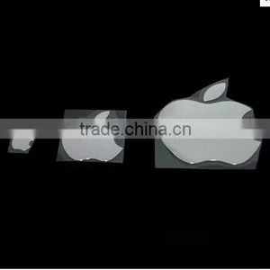 Logo Silvery Metal Stickers thumbnail-1