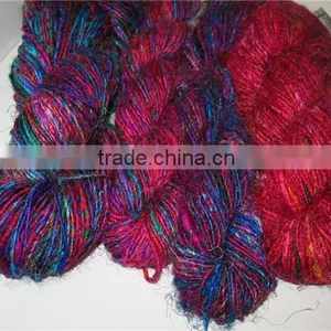 RECYCLED SARI SILK YARN thumbnail-1