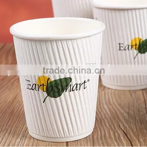 Disposable Corrugated Ripple Wall Paper Cup thumbnail-4