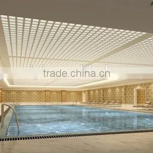 China Supplier Hotel Decoration Install Suspended Ceiling of Grill Designs thumbnail-2