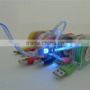 Bling Bling Micro Led Light Universal Usb Cable Charger thumbnail-1
