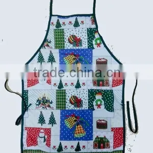 Christmas Print Kitchen Apron Set With Towel China Suppliers thumbnail-3