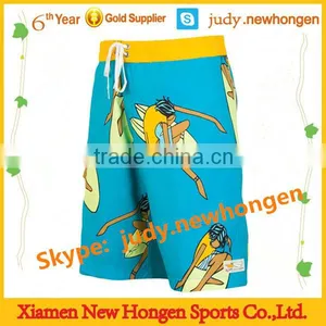 Custom 4 Way Stretch Surf Board Shorts, Men Board Short thumbnail-1