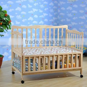 Multi-function Wooden Baby Bed Approved FSC thumbnail-1
