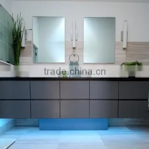 Modular Melamine Wall Mounted Bathroom Mirror Cabinet India thumbnail-1