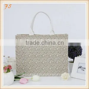 2015 New Design Jute Shopping Bag With Lace Cover thumbnail-1