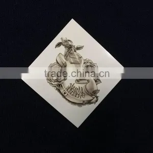 Cello Temporary Tattoo Sticker thumbnail-1