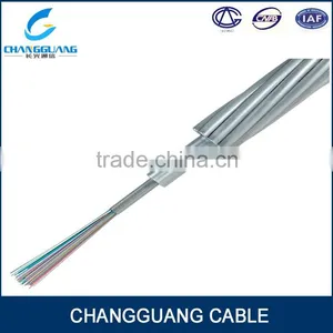 Long Span Stranded Stainless Steel Tube Aerial Power Fiber Optic Cable Price Opgw Cable thumbnail-4