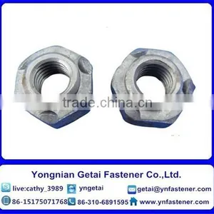 Hot Dip Galvanizing Hexagon Weld Nuts thumbnail-3