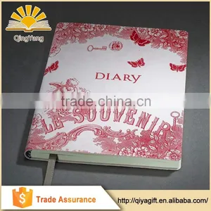 Custom Printing Notebook PU Leather Diary 2017 School Notebook thumbnail-4