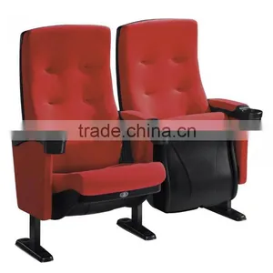 Plastic Theater Chair Writing Pad /Comfortable Cinema Chair, Auditorium Chair YA-313 thumbnail-4