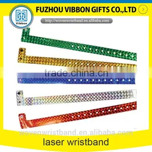 Cool Pvc Bangle Laser Vinyl Wristbands for Party thumbnail-1