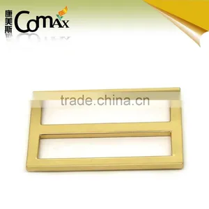 Square Gold Metal Tri-glide Buckle for Bag thumbnail-2