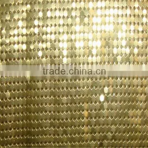 Decorative Copper Wire Mesh /decorative Chain Link Mesh thumbnail-3