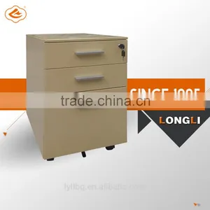 Factory for Sale Most New Design Office Furniture Mobile Pedestal 3 Drawer Steel Filing Cabinet thumbnail-4