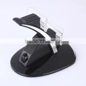Portable Blue LED Dual Charger 2in1 Power Station And Storage Stand With Double USB Port For PS3 Controllers thumbnail-4