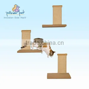 High Quality Platform Scratching Sisal Board Tree Cat Scratcher thumbnail-1