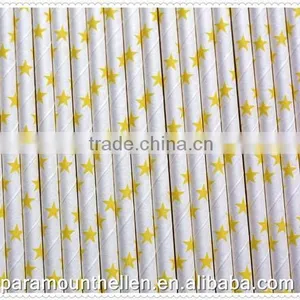 Drinking Paper Straws With Christmas Candy Cane Design For Christmas Party Favors thumbnail-3