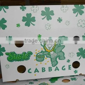Manufacture Box for Fresh Cabbage thumbnail-1