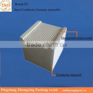 High Quality&High Temperature Ceramic Monoith, Ceramic Honeycomb Block for RTO/RCO thumbnail-1