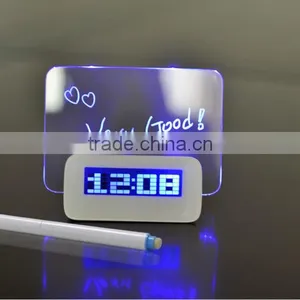 Digital Clock Alarm Clocks With USB thumbnail-1