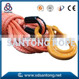 Orange Synthetic Winch Rope thumbnail-3