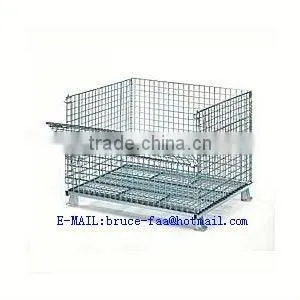 Warehouse Storage Cage/wire Mesh Container thumbnail-1