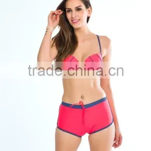 2017 Model Women High Waist Ladies Swim Wear thumbnail-1