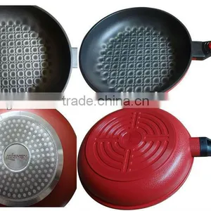 3D Ceramic Coating Swallow Die-Casting Alu Frying Pan(Invention Patent Granted in China,2013 Perfect Portable Houseware Gift ) thumbnail-1