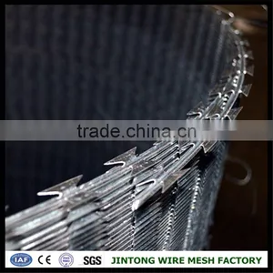 Welded Wire Fence Stainless Steel Barbed Wire Razor Wire for Sale thumbnail-1