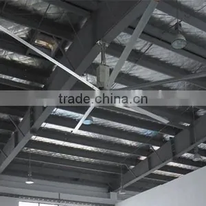 4.9m Large Energy Saving Industrial Big Air Flow HVLS Ceiling Fans Factory thumbnail-1