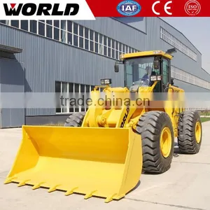 W156 Small Road Construction Wheel Loader 5ton Payloader for Sale thumbnail-1