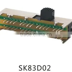Daier High Quality 2 Pole 8 Position Slide Switch thumbnail-1