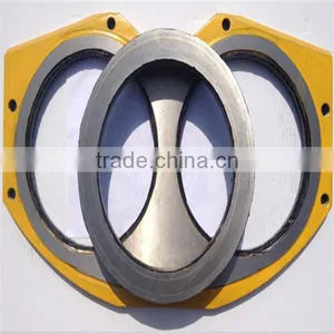 High Quality CIFA Concrete Pump Parts Spectacle Wear Plate and Wear Ring thumbnail-5