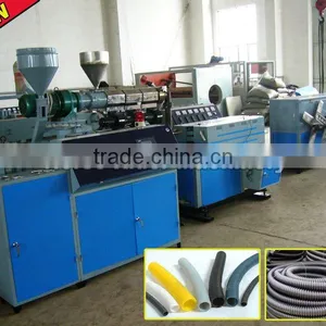 Newest PE Single Wall Corrugated Pipe Machine With High Output thumbnail-1