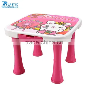 Plastic Nursery School Desk and Chair thumbnail-5