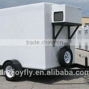 Deves Hook Lift Trailer Disassembled Freezer Truck Cargo Body thumbnail-4