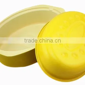 Nice Yellow Oval Ceramic Coating Roaster Pan thumbnail-1