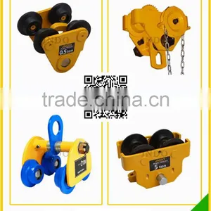 Heavy Load Geared Trolleyfor Chain Hoist thumbnail-2