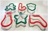 CHRISTMAS LARGE PLASTIC COOKIE CUTTERS thumbnail-1