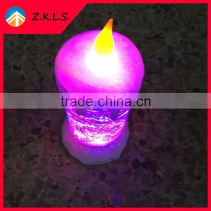 Colorful Battery Operated Decoration Candle LED Light thumbnail-1