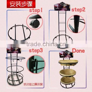 Store Metal Bread Display Rack thumbnail-3