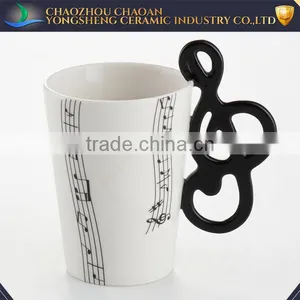 New Design Ceramic Musical Note Mug Creative thumbnail-1