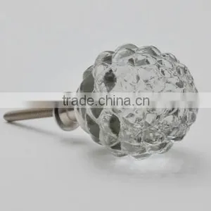 Wholesale Heart Glass Drawer Knobs / Glass Pull Handle thumbnail-1