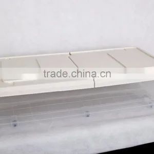 Transparent Stackable Plastic Storage Box thumbnail-2