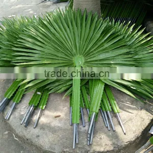 Fake Coconut Leaves Artificial Kwai Leaves Artificial Decorative Palm Tree Leaves thumbnail-2